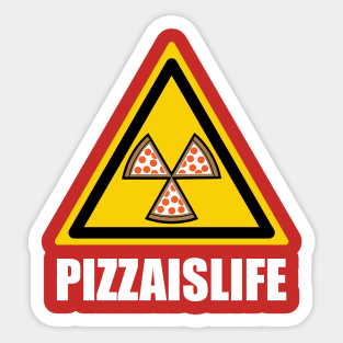 Pizza Hazard Sticker